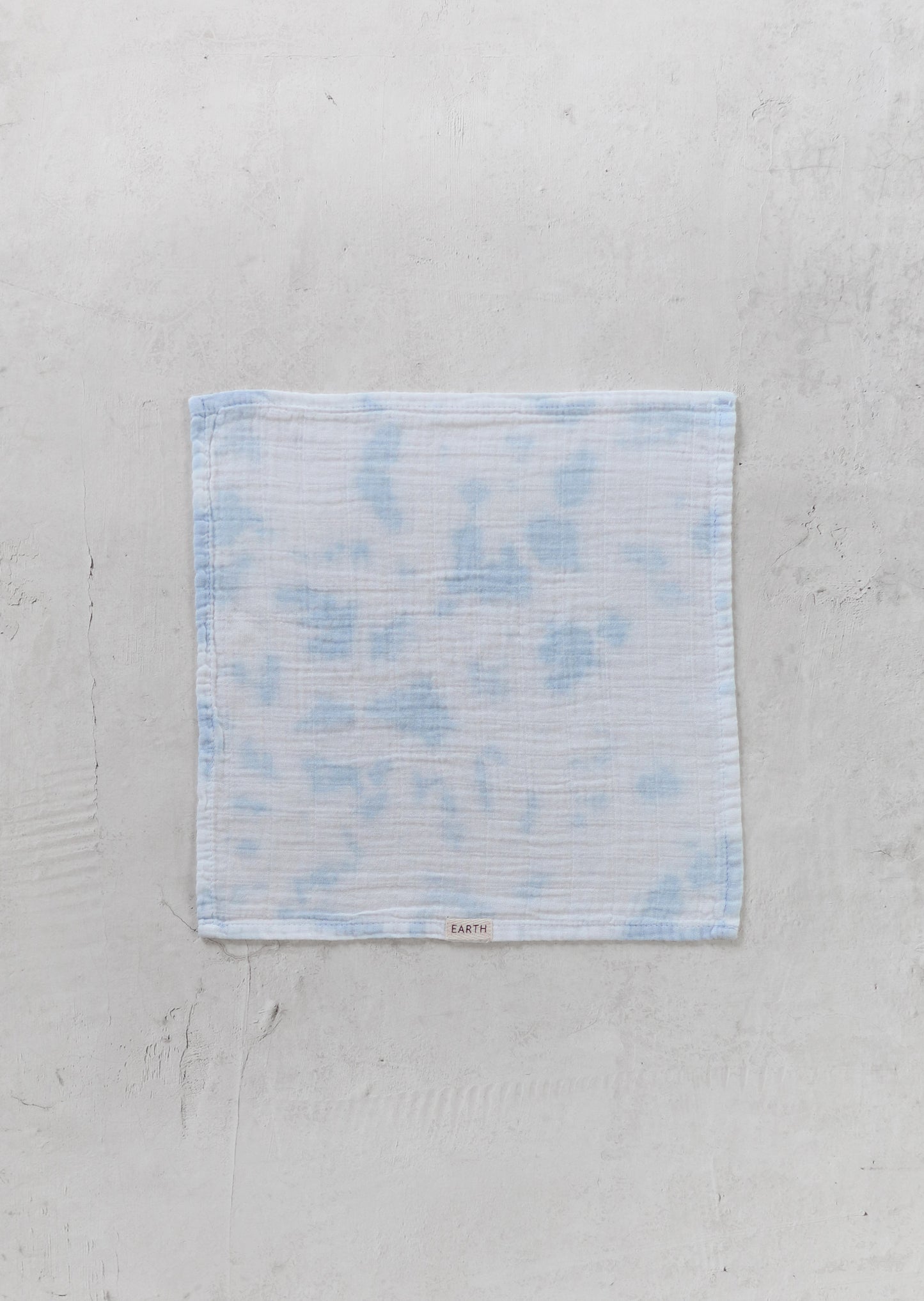 Plant dyed organic cloths set - Tie dye [EARTH THE ARCHIVE] (26AW)