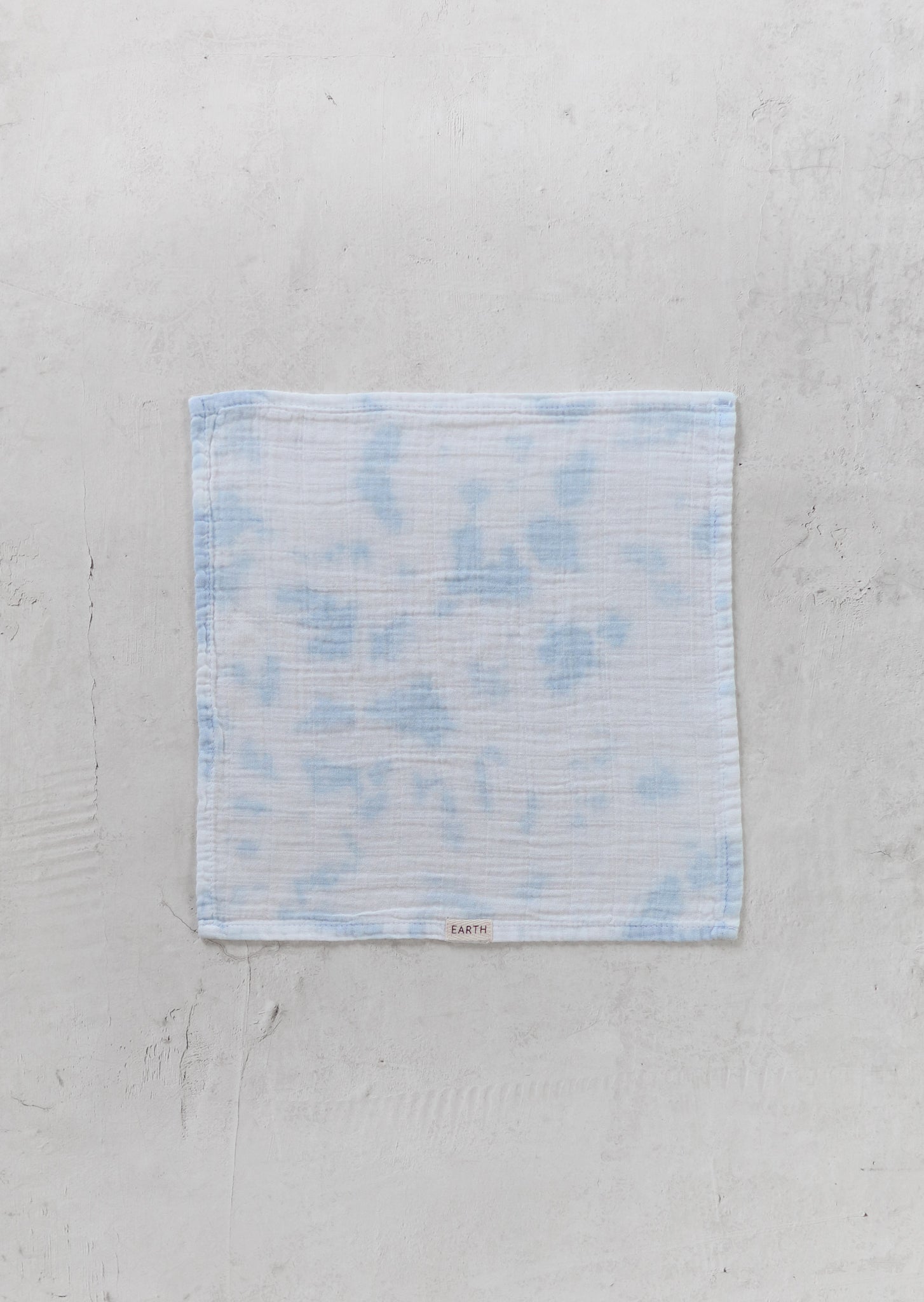 Plant dyed organic cloths set - Tie dye [EARTH THE ARCHIVE] (26AW)