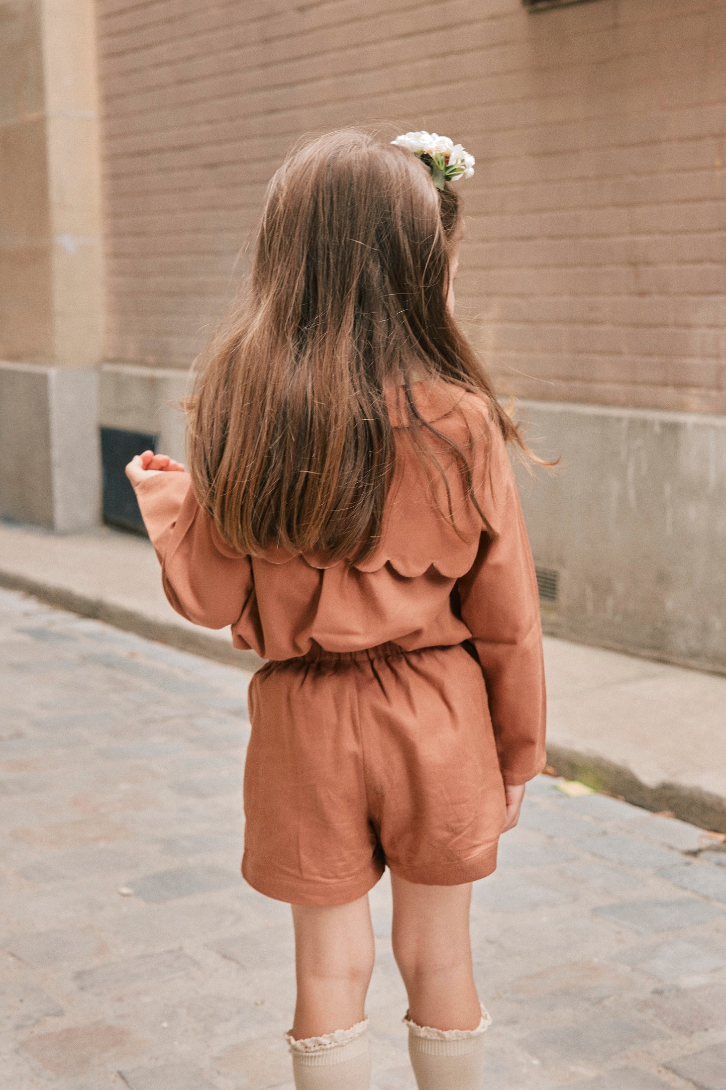 Blouse GRENELLE terracota
