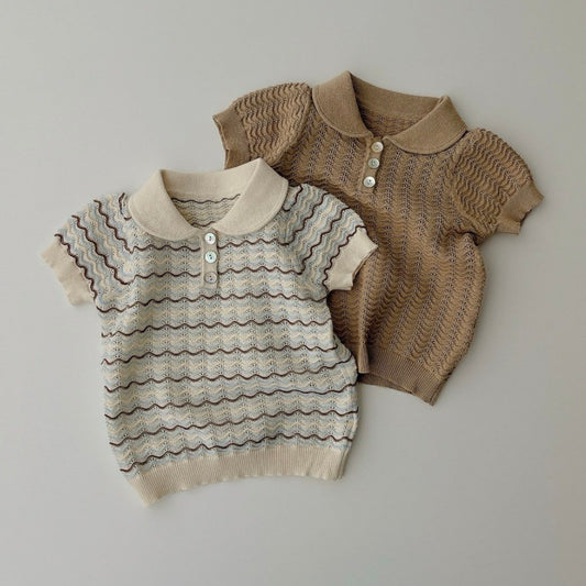 [mamami] your collar knit tee - SS24