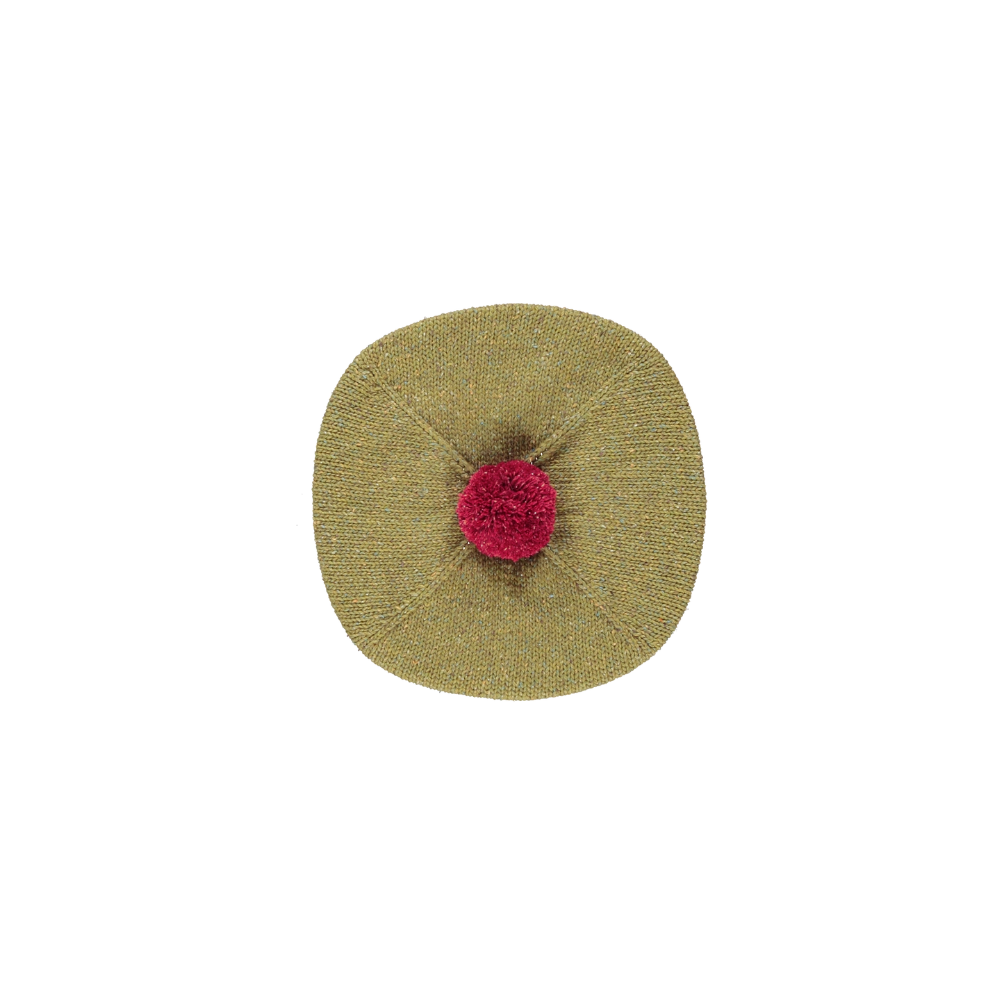 Gemma Beret - Moss Knit [Bebe Organic](26AW)drop1