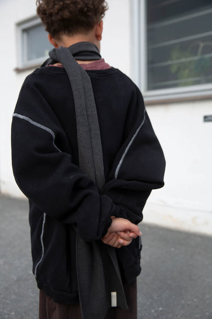 Chunky Sweatshirt - Black [Façade](26AW)drop1