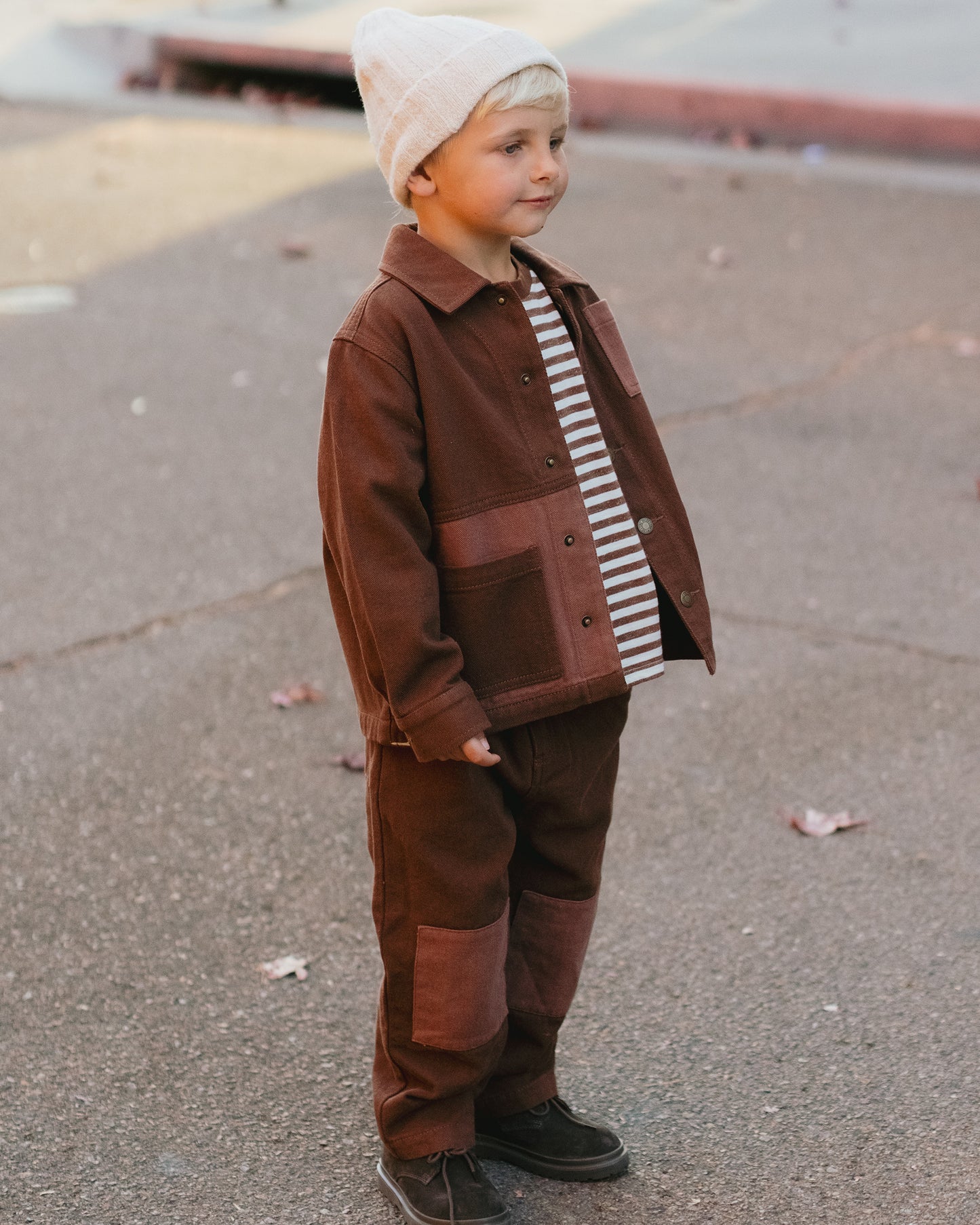 BAGGY PANT - BROWN [Rylee + Cru](25AW Drop2)