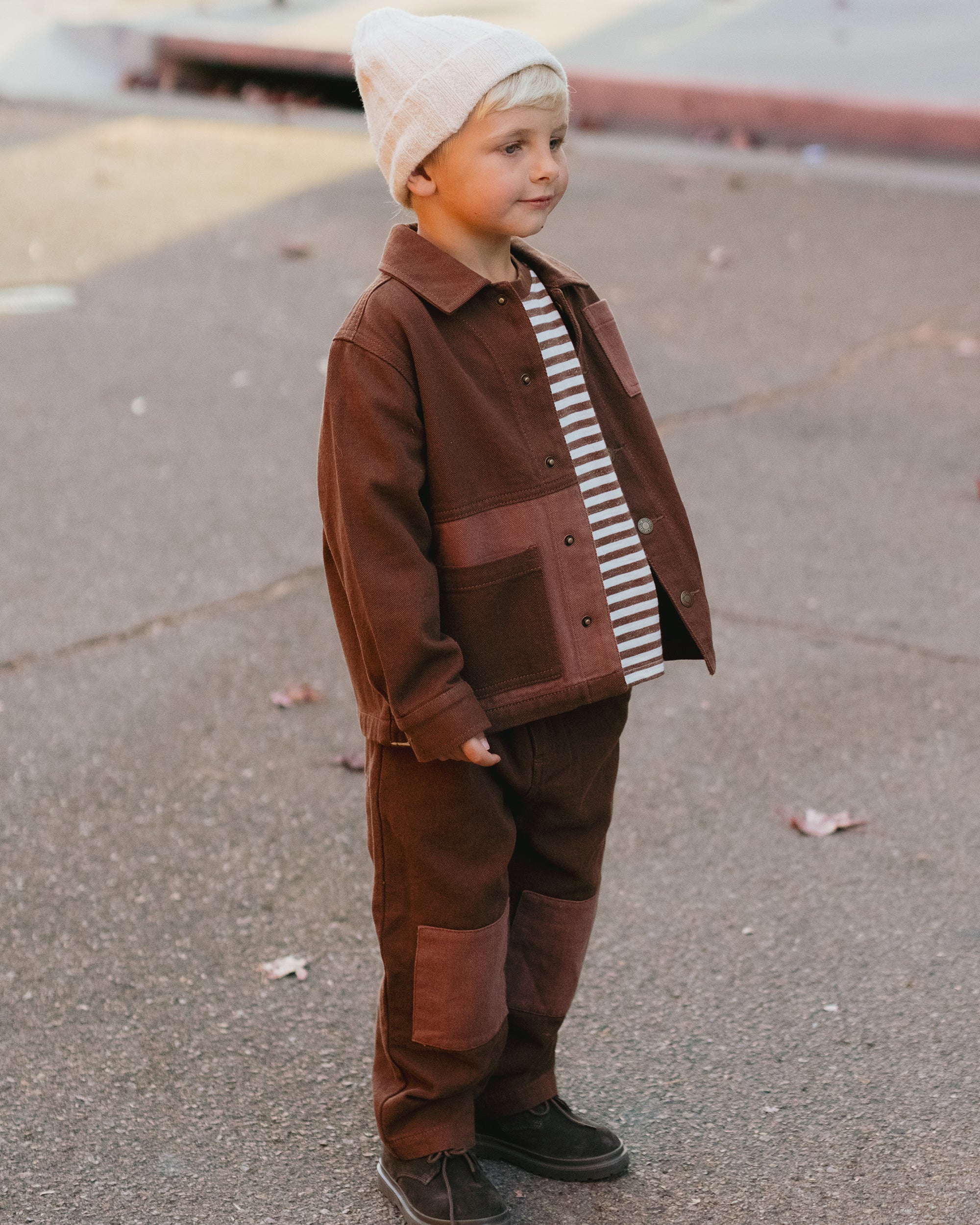 BAGGY PANT - BROWN [Rylee + Cru](25AW Drop2)