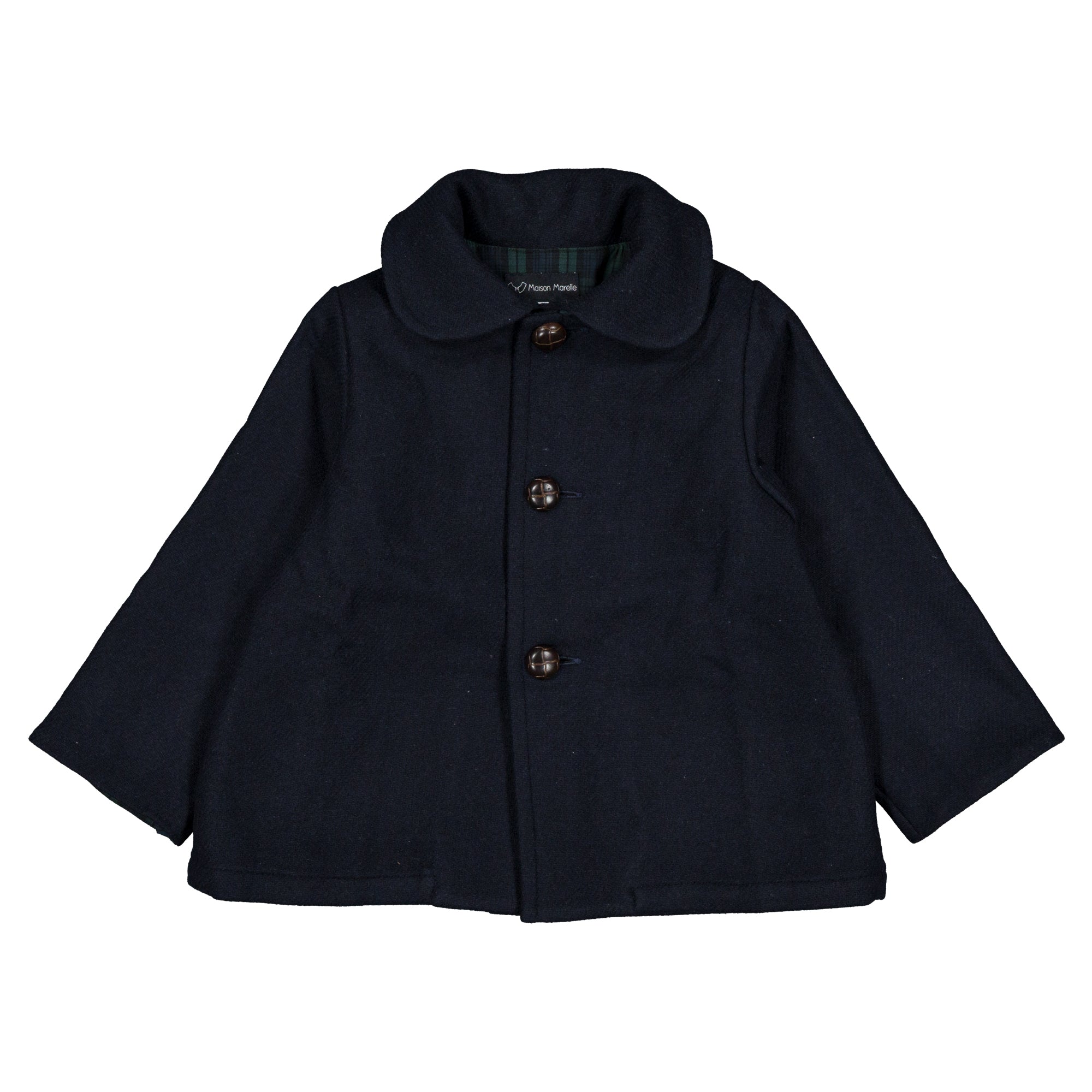 Maison Marelle コート Coat VERNEUIL - blue mostly wool [Maison Marelle](25AW Drop1) – anoko.