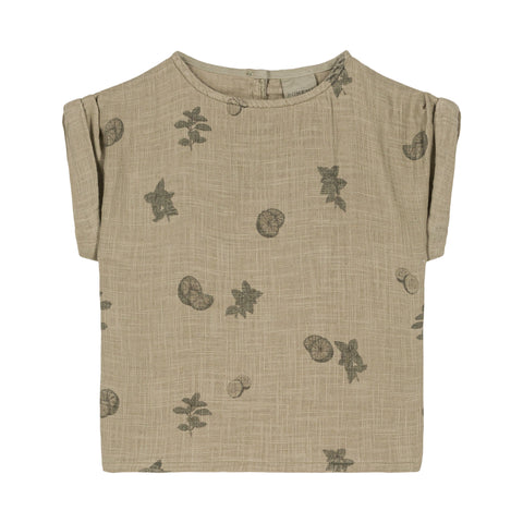 [STUDIO BOHEME] SHIRT PRASLIN Short Sleeves (SAGE/FRESH) - SS24