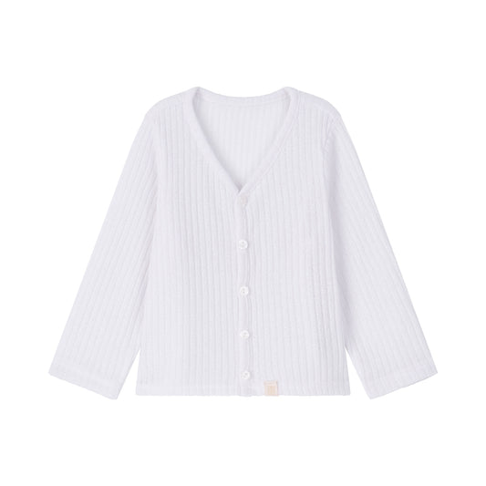 Breeze Cardigan - White  [OZONZ] (25SS)