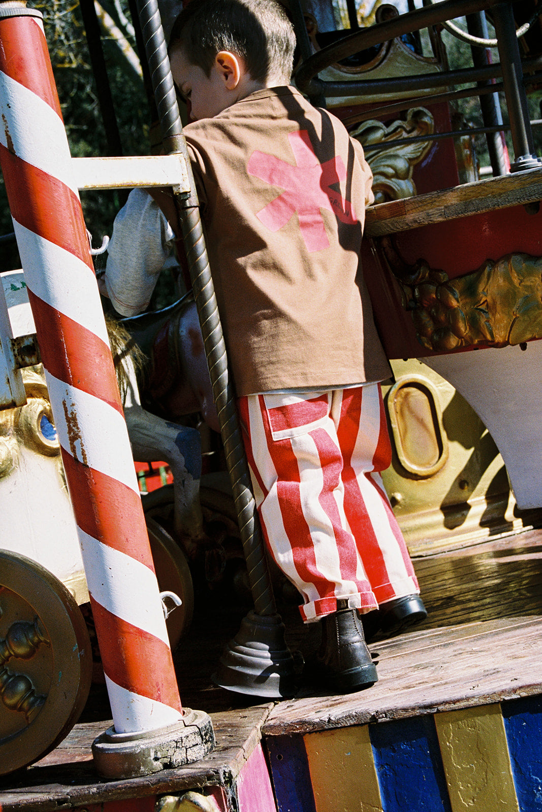 Organic Everyday Stripe Pant - Sauce [GROWN] (26AW)drop3