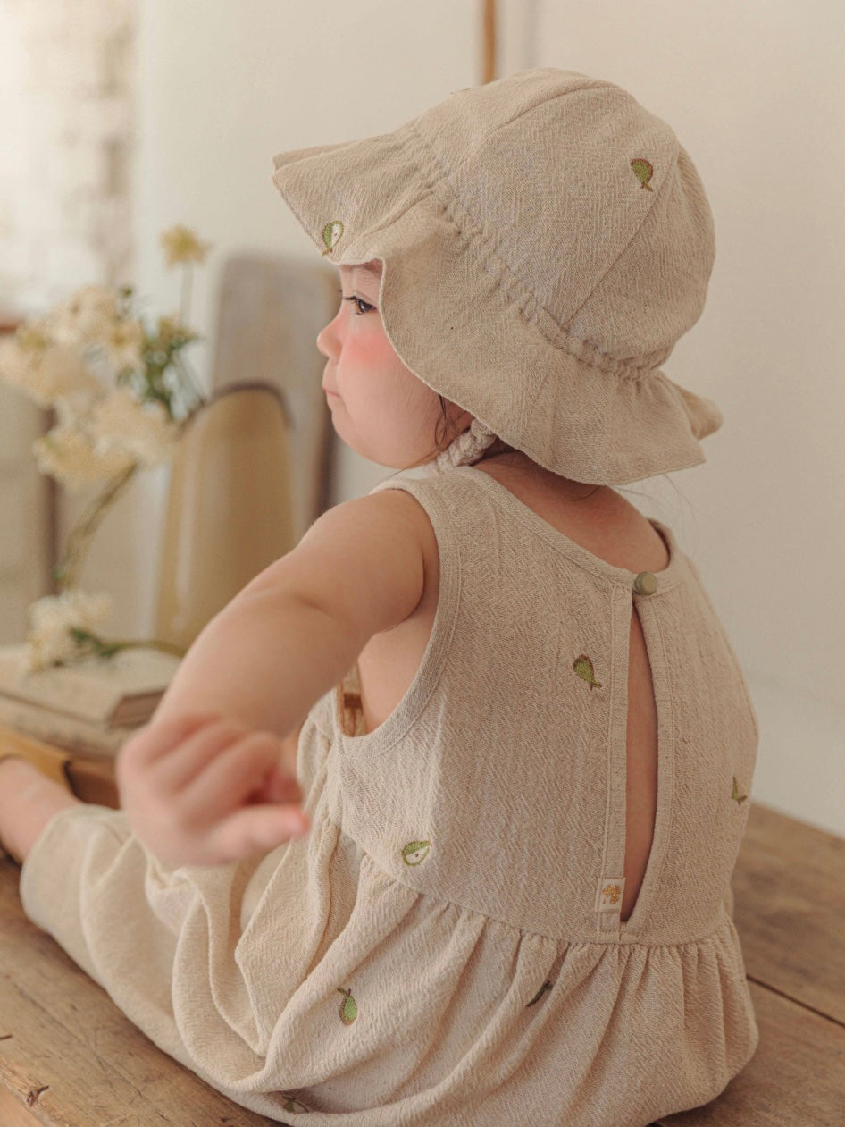 Pear Linen Bucket Hat [Doucement] (26SS)