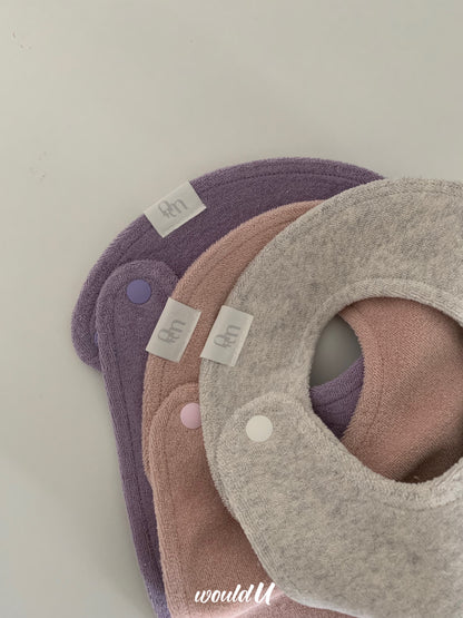 【オーダー会】cloud terry bibs [wouldU]【2025年11月下旬以降順次お届け予定】