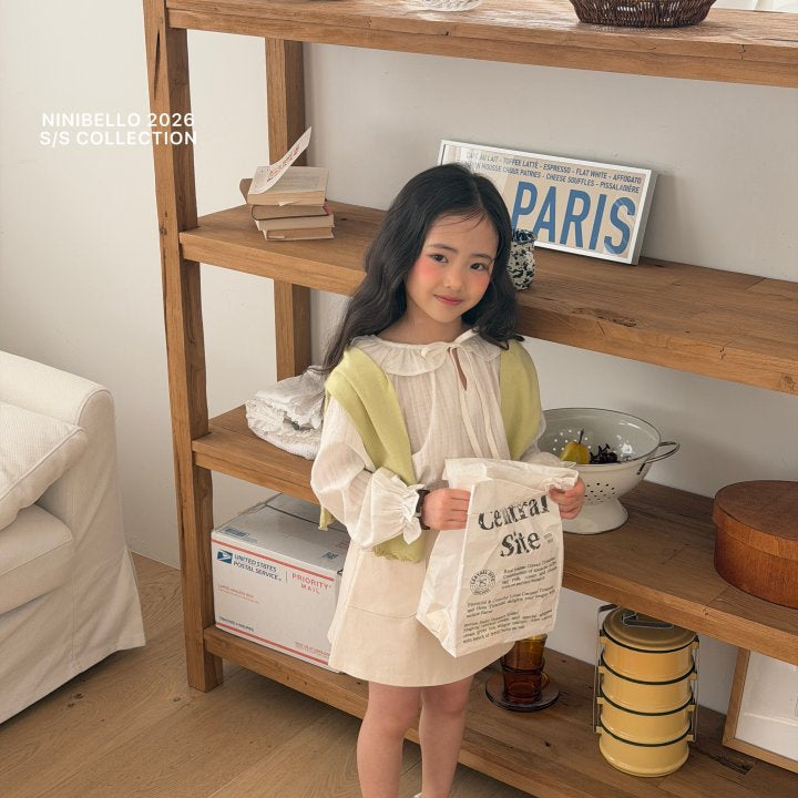 【予約販売】Butter Skirt [NINIBELLO] (26SS)【2026年2月下旬以降順次発送】