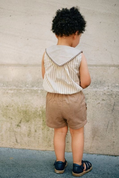 Short SUFFREN- brown [Maison Marelle](25SS DROP2)