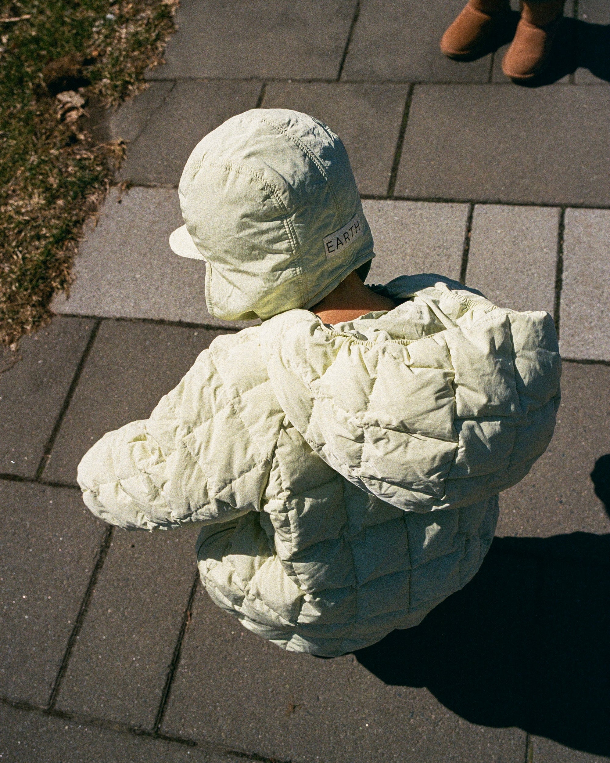 Ear muff cap - Brown [EARTH THE ARCHIVE] (26AW)