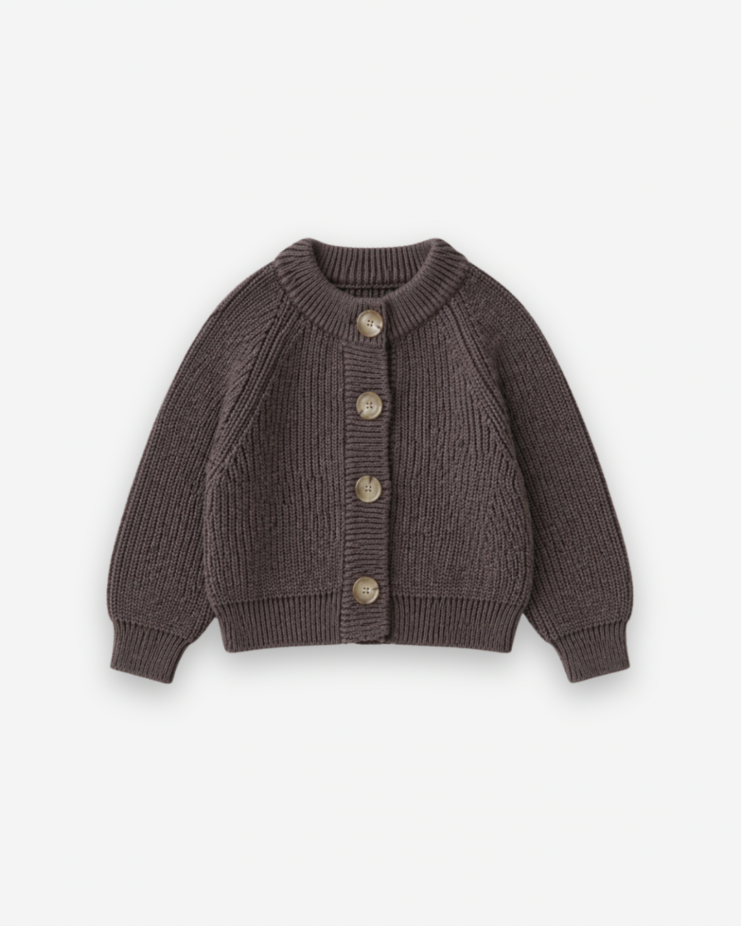 Knit cardigan - Brown [EARTH THE ARCHIVE] (26AW)