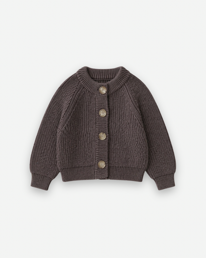 Knit cardigan - Brown [EARTH THE ARCHIVE] (26AW)