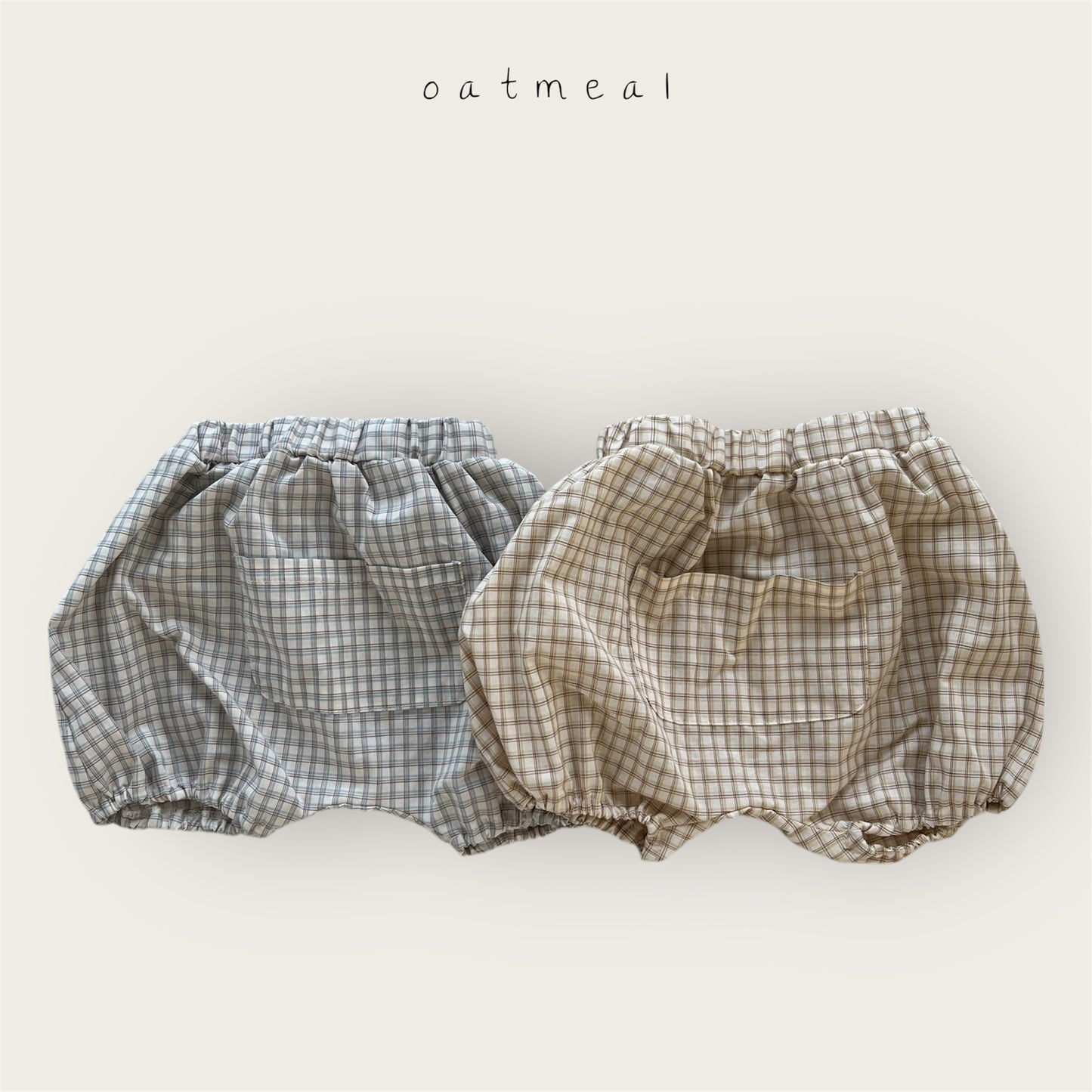 【予約商品】bebe-kangaroo bloomers [Oatmeal] (26SS)【2026年3月中旬以降順次発送】