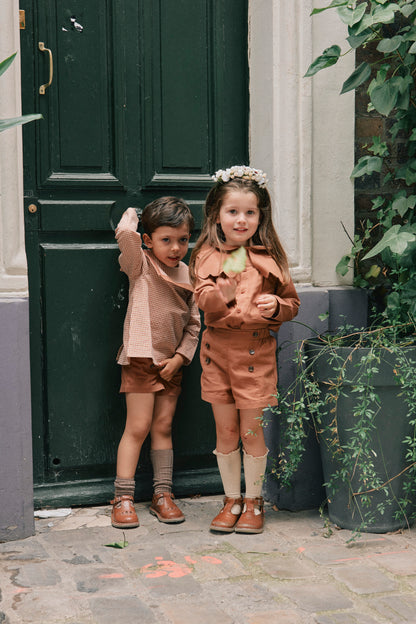 Blouse GRENELLE terracota