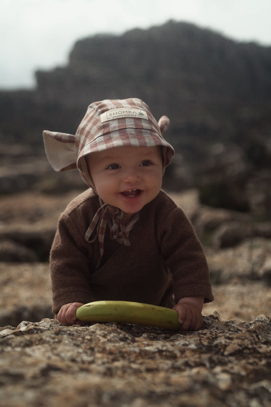 【オーダー会】'MONKEY' LINEN BONNET [SHOMKA] 【2026年4月中旬以降順次発送】