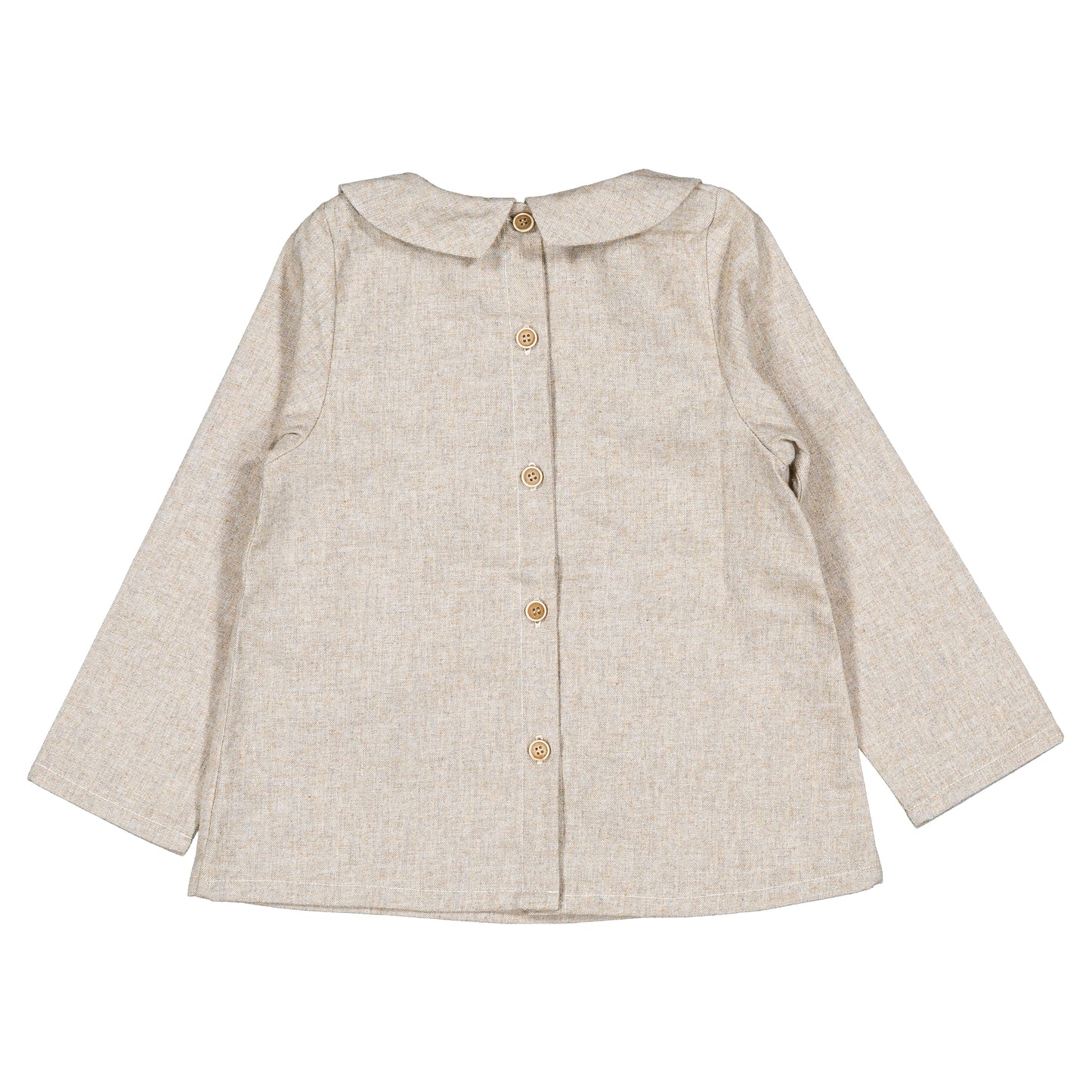 【オーダー会】 Shirt COURCELLES - flannel beige [Maison Marelle](25AW Drop1) 【2025年12月中旬以降発送予定】