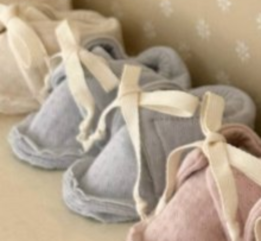 【予約商品】Noah Newborn Shoes [monbebe] (26SS)【2026年3月中旬以降順次発送】