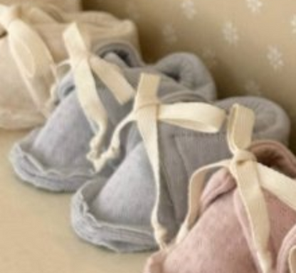 【予約商品】Noah Newborn Shoes [monbebe] (26SS)【2026年3月中旬以降順次発送】