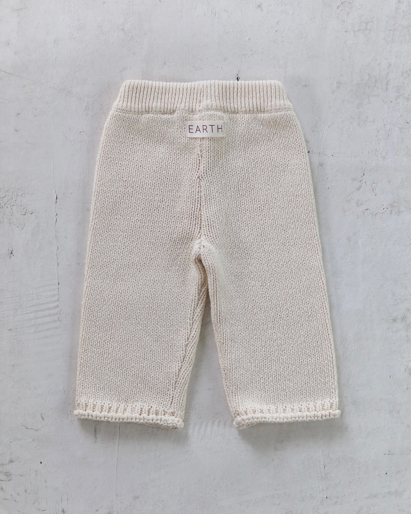 Knit bottom - Cream [EARTH THE ARCHIVE] (26AW)