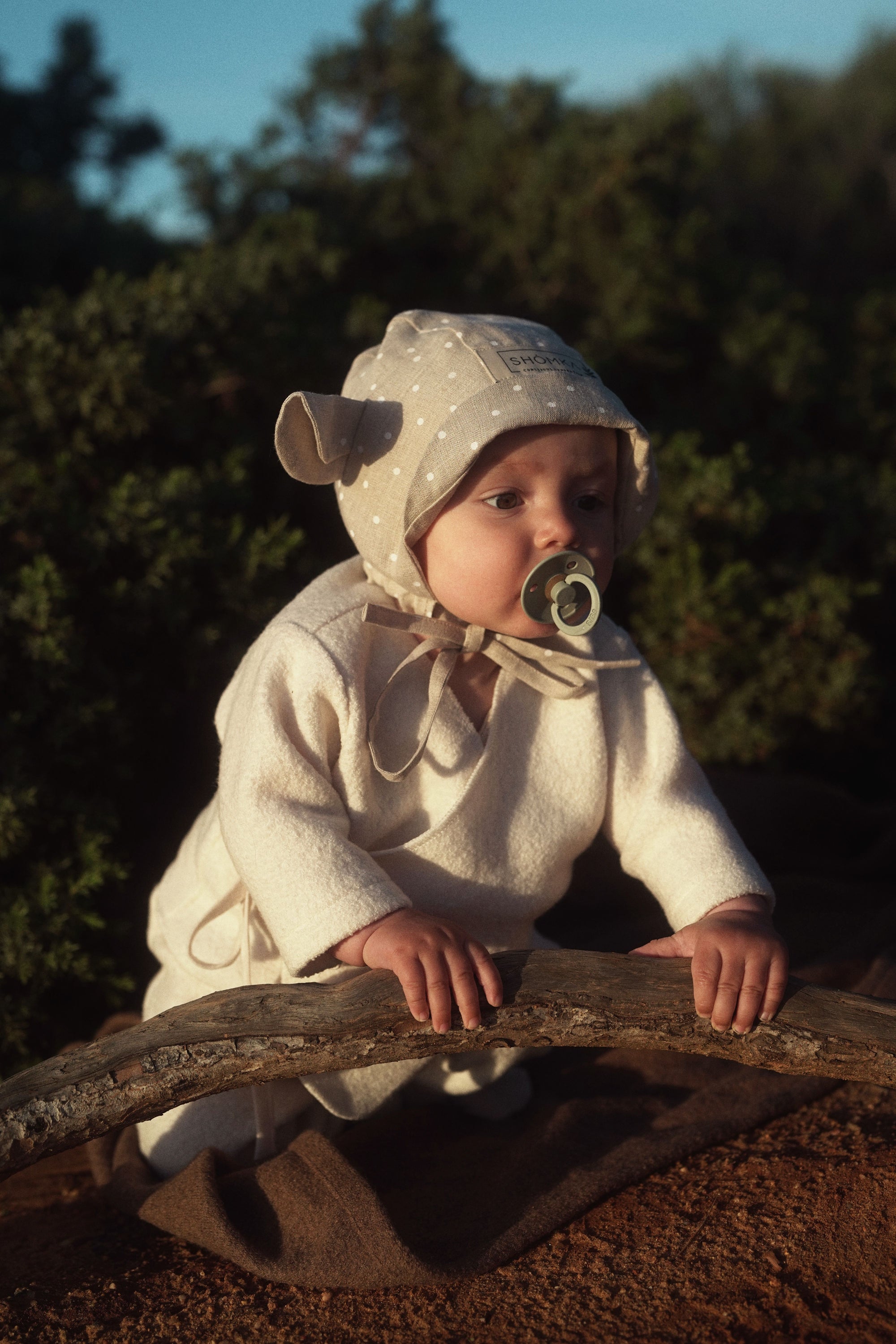 【オーダー会】'SHEEP' LINEN BONNET [SHOMKA] 【2026年5月下旬以降順次発送】