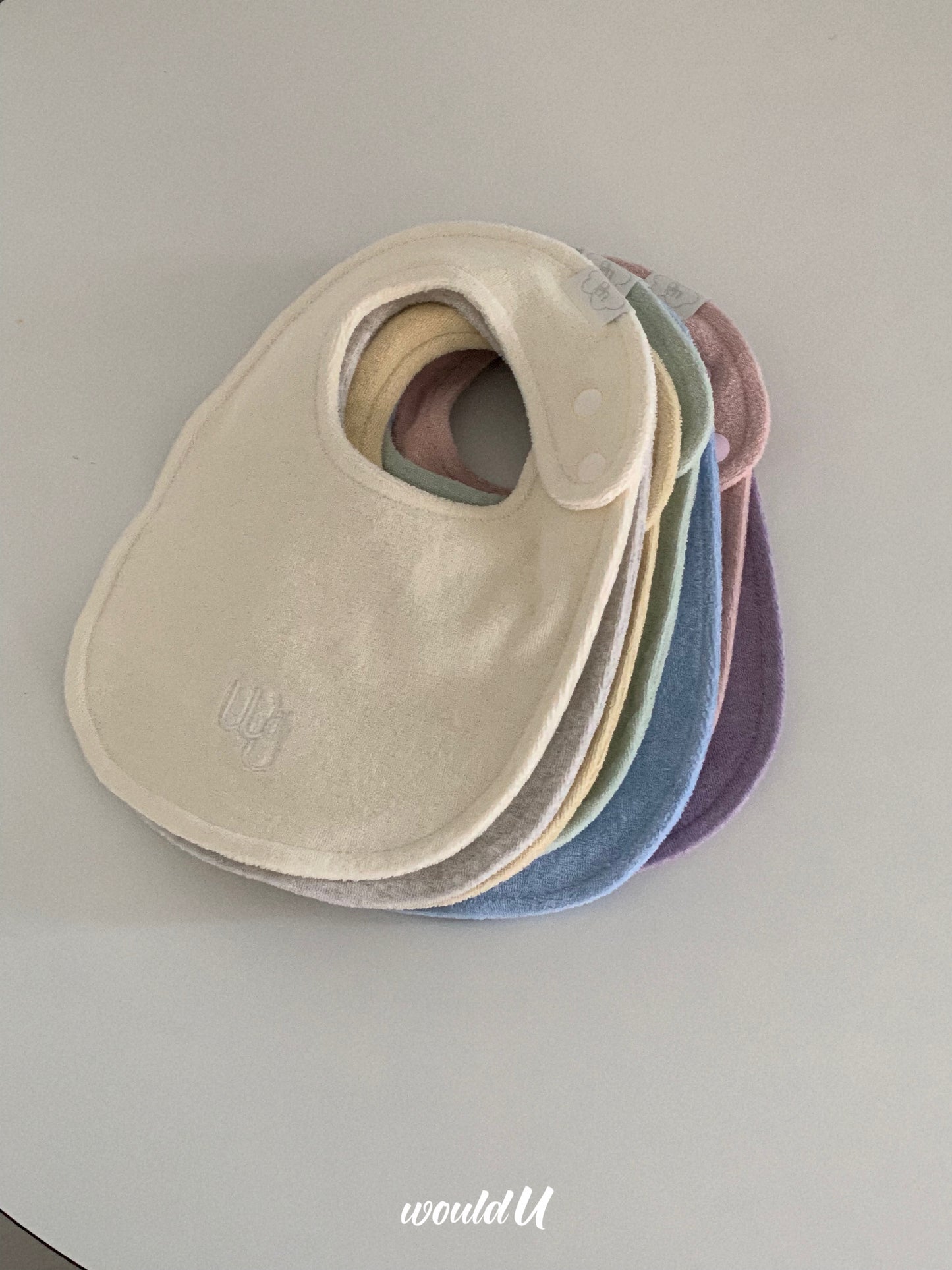 【オーダー会】cloud terry bibs [wouldU]【2025年11月下旬以降順次お届け予定】