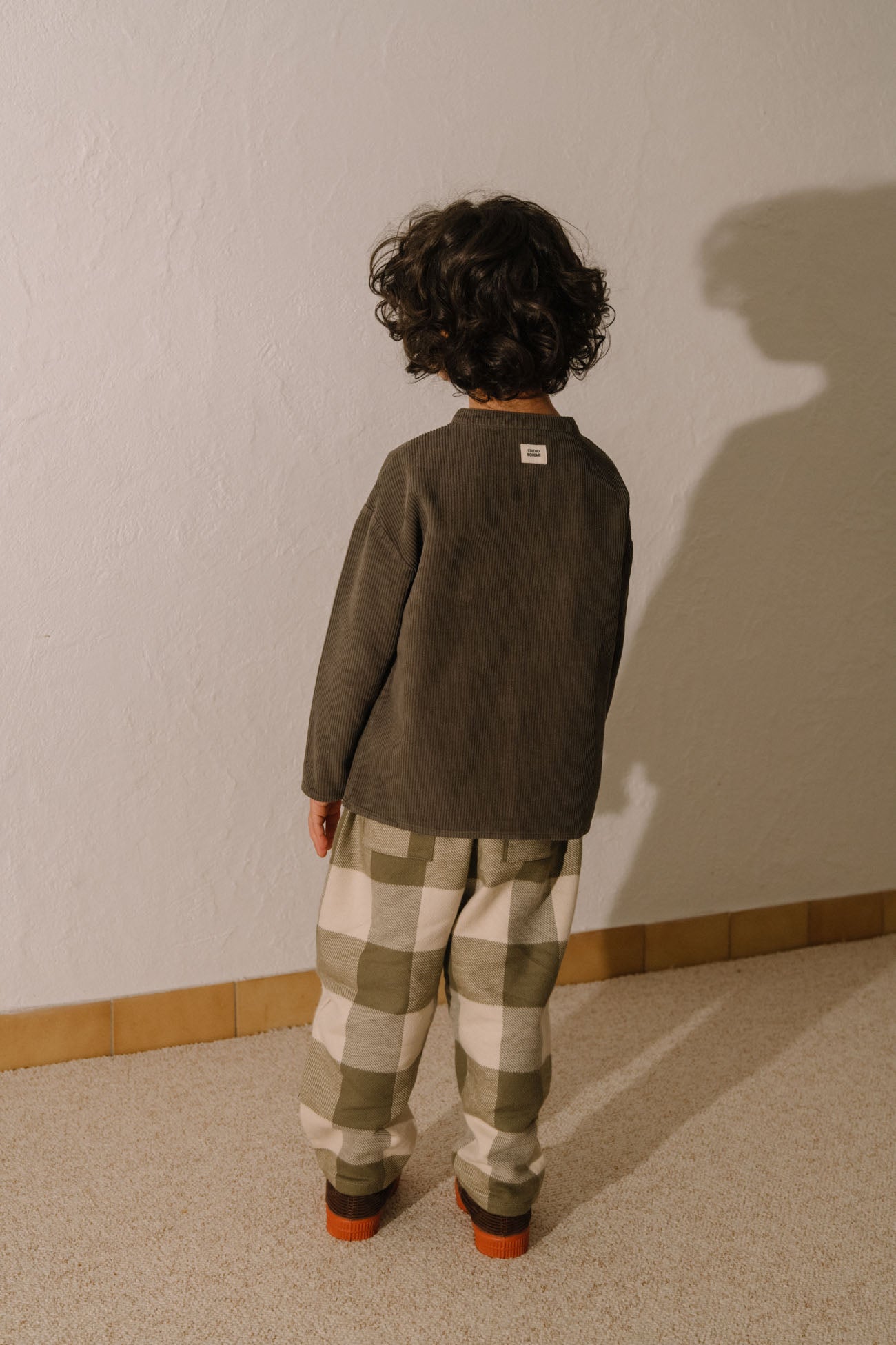 JIM SHIRT - DARK TAUPE [STUDIO BOHEME] (25AW)