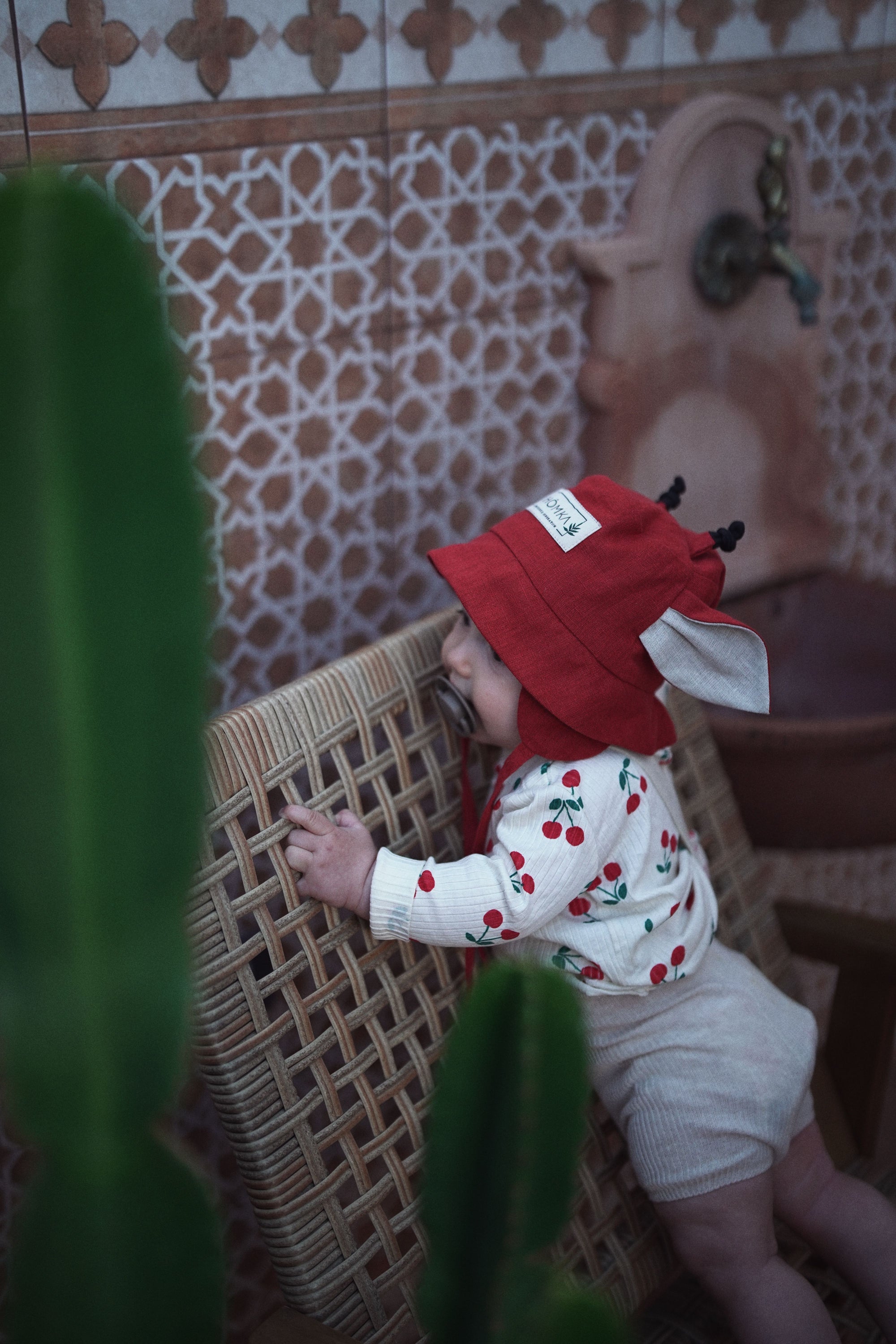 【オーダー会】'GIRAFFE' LINEN HAT [SHOMKA] 【2026年5月下旬以降順次発送】