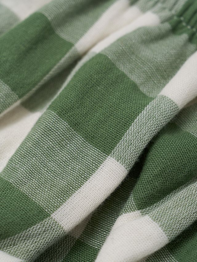 Dill Gingham Shortie [organic zoo] (26SS)