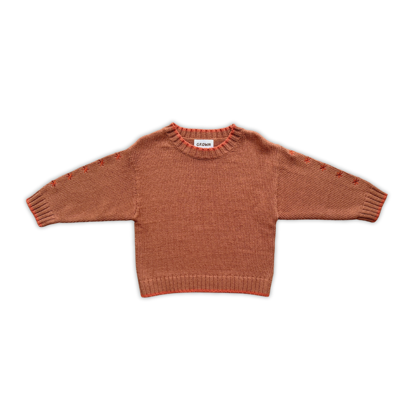 Organic Starlight Knit Pull Over - Earth [GROWN] (26AW)drop3