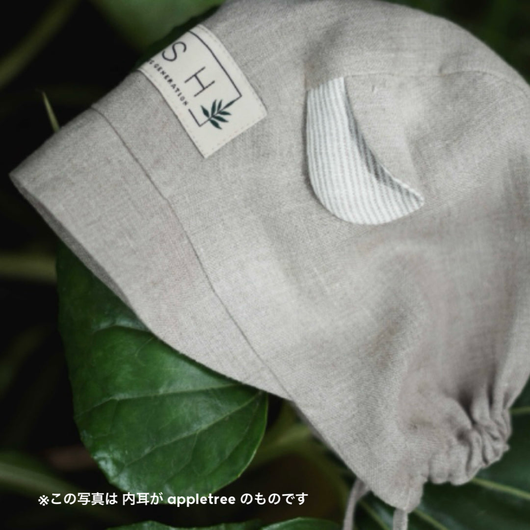 [ASH generation] bear bonnet (straight) / neutral