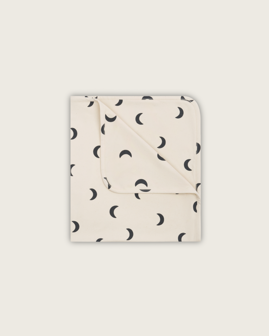 Undyed Midnight Reversible Blanket GOTS [organic zoo] (26SS)