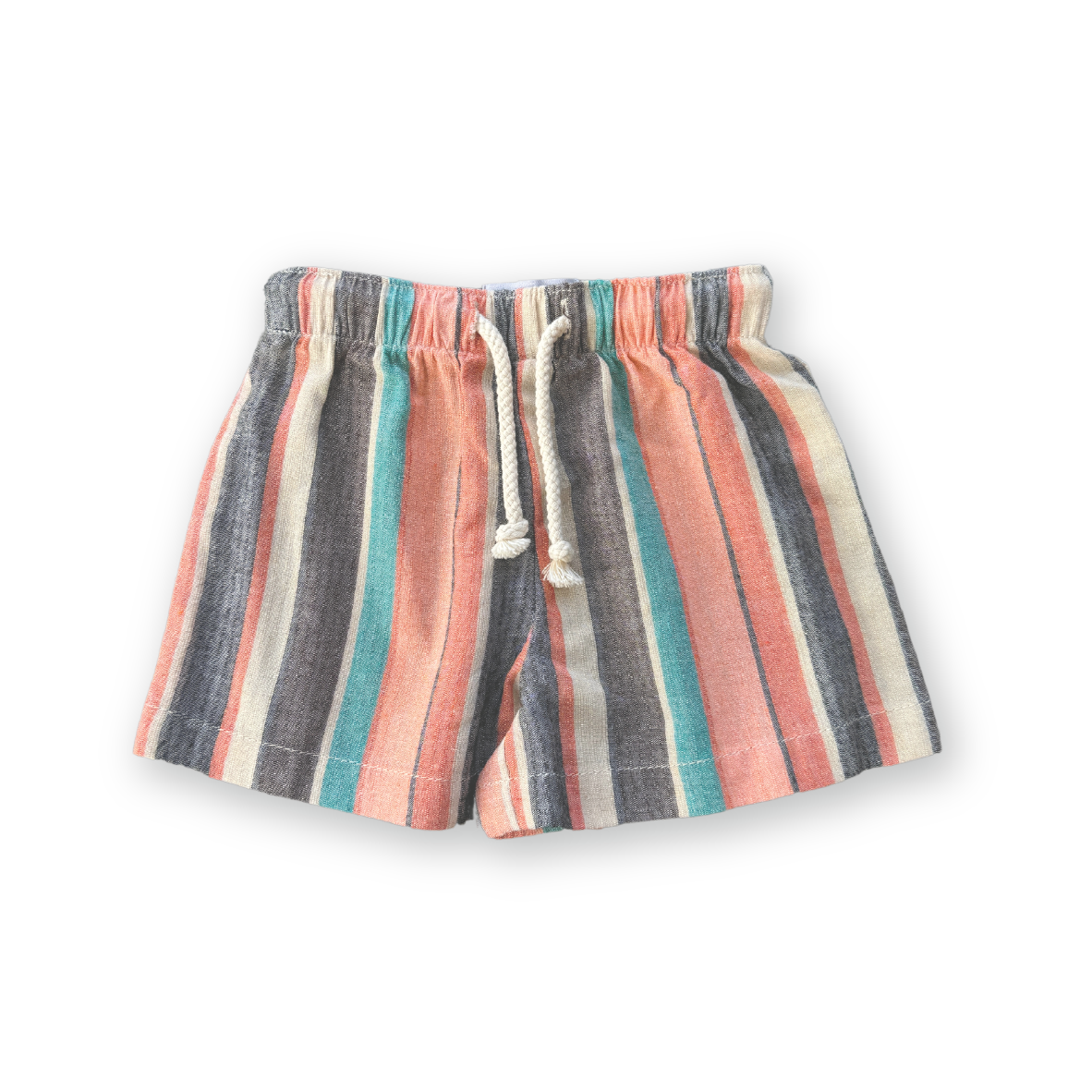 Summer Stripe Cotton Short - Summer Stripe