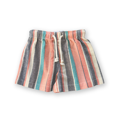 Summer Stripe Cotton Short - Summer Stripe