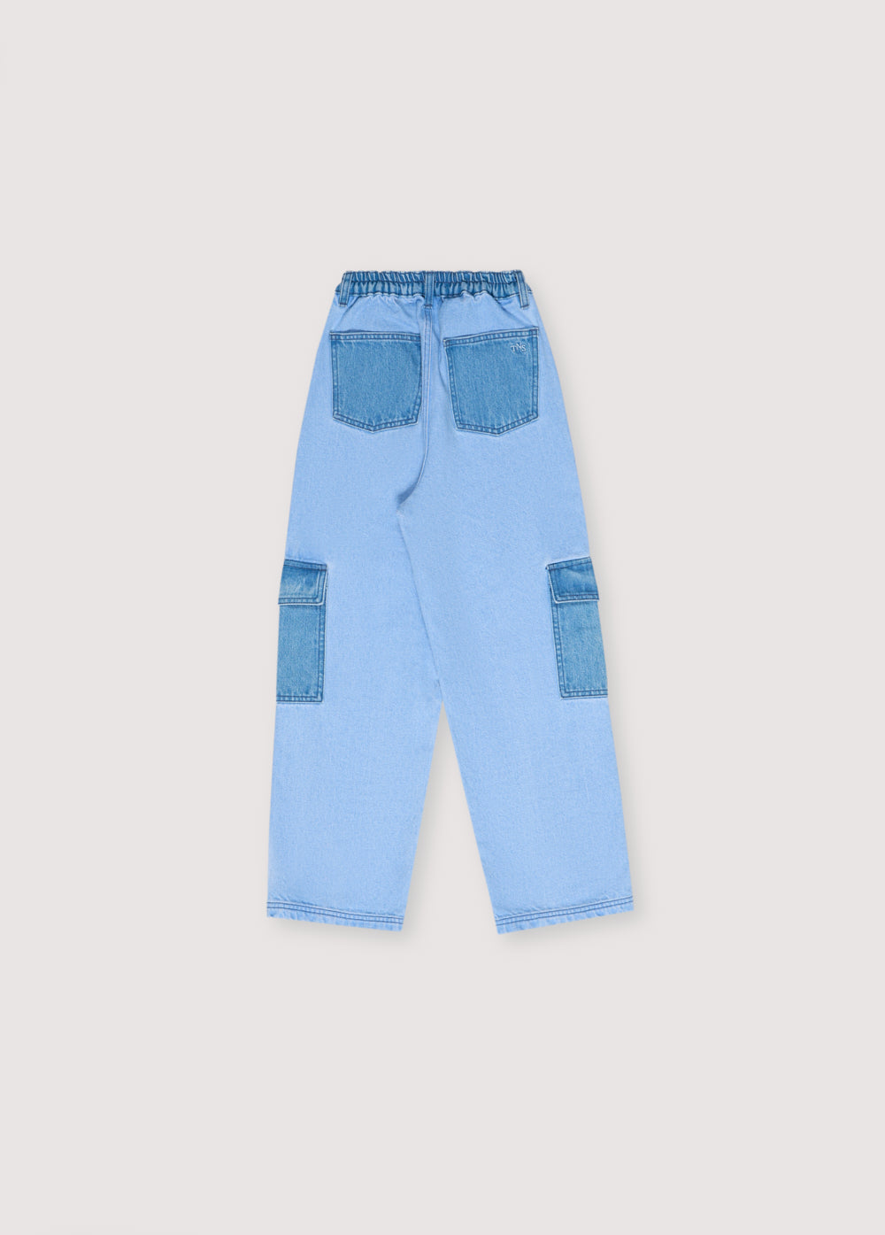 Edelssa Pant - Color Block Denim [The new society] (25SS)