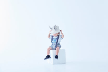 AZULEJOS Beast Bucket Hat - ivory [eLfinFolk] (26SS)