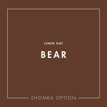 【SHÓMKA】option / type (linen hat)