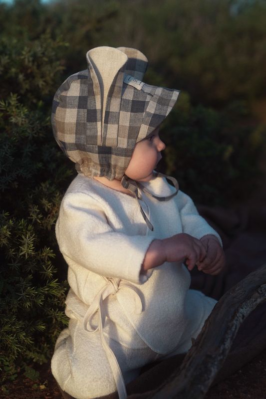 【オーダー会】'JERBOA' LINEN BONNET [SHOMKA] 【2026年5月下旬以降順次発送】