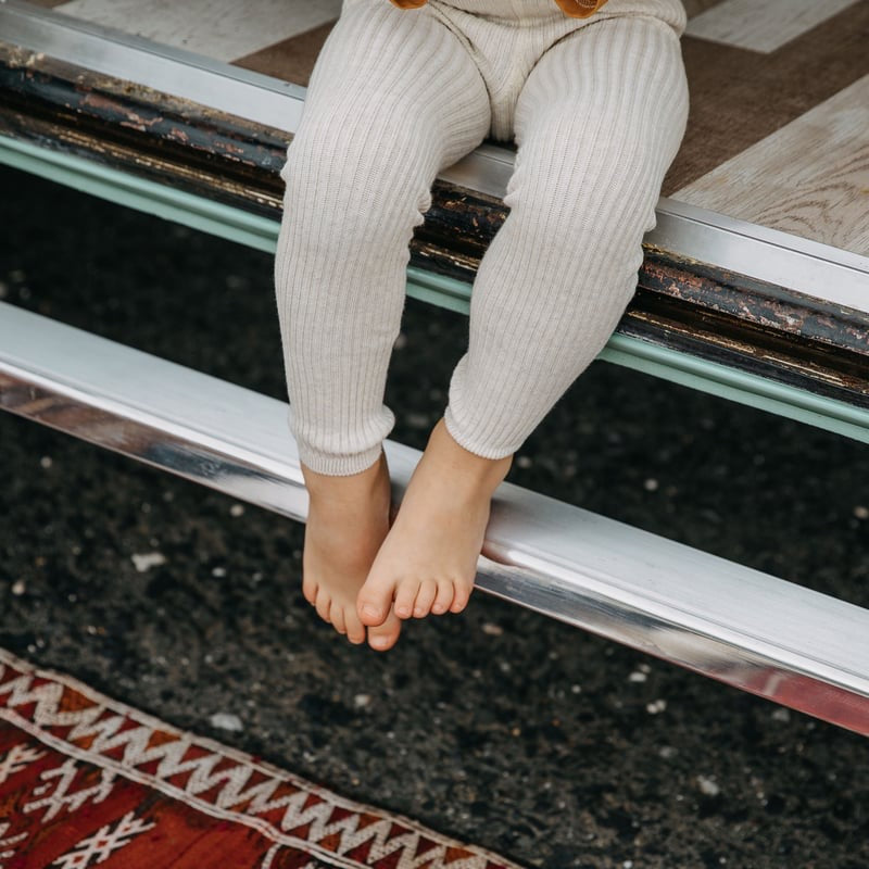 Hippy Footless Tights With Braces - Cream Blend [SILLY Silas] – anoko.