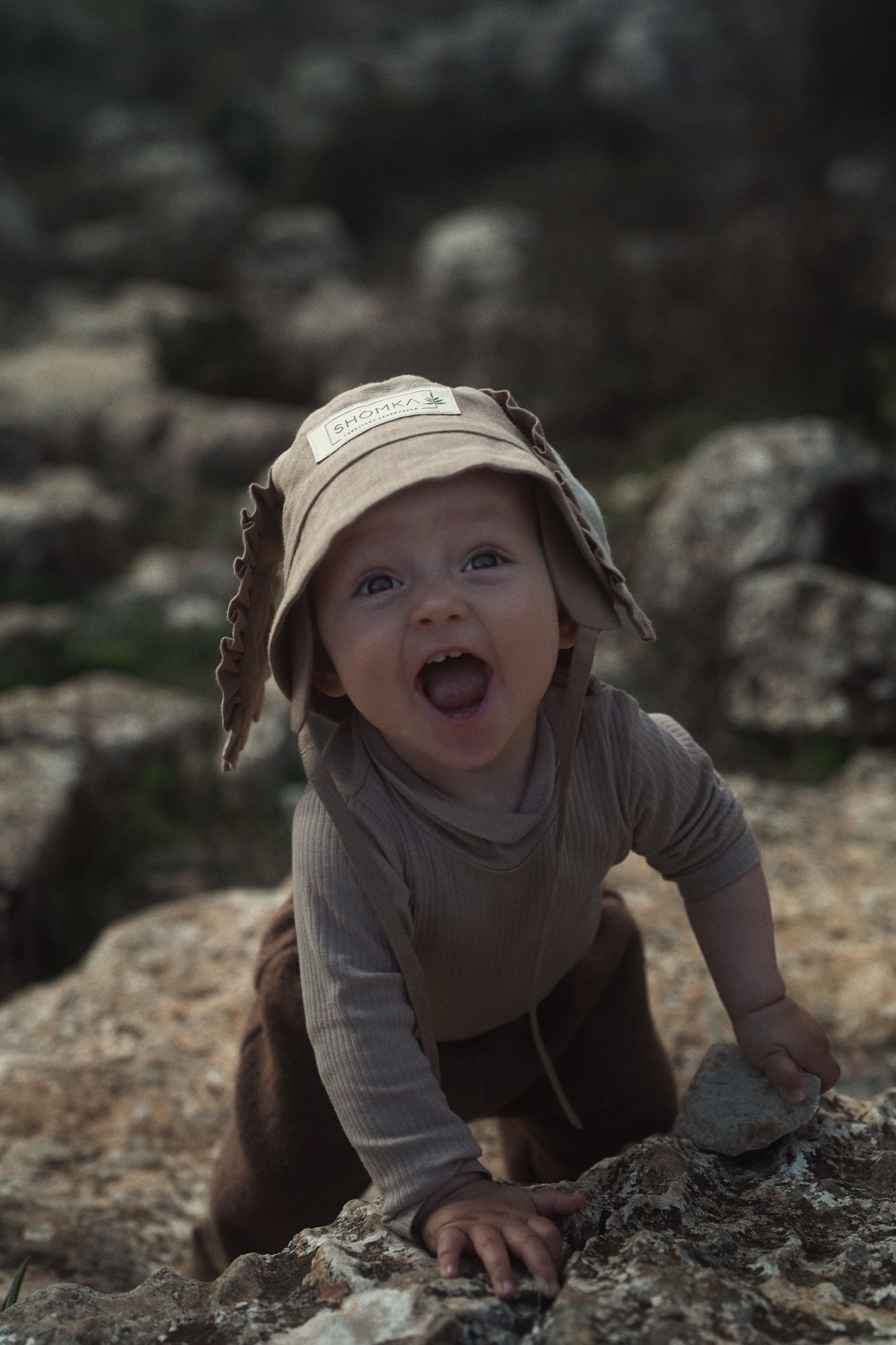 【オーダー会】'PUPPY' LINEN HAT [SHOMKA] 【2026年4月中旬以降順次発送】