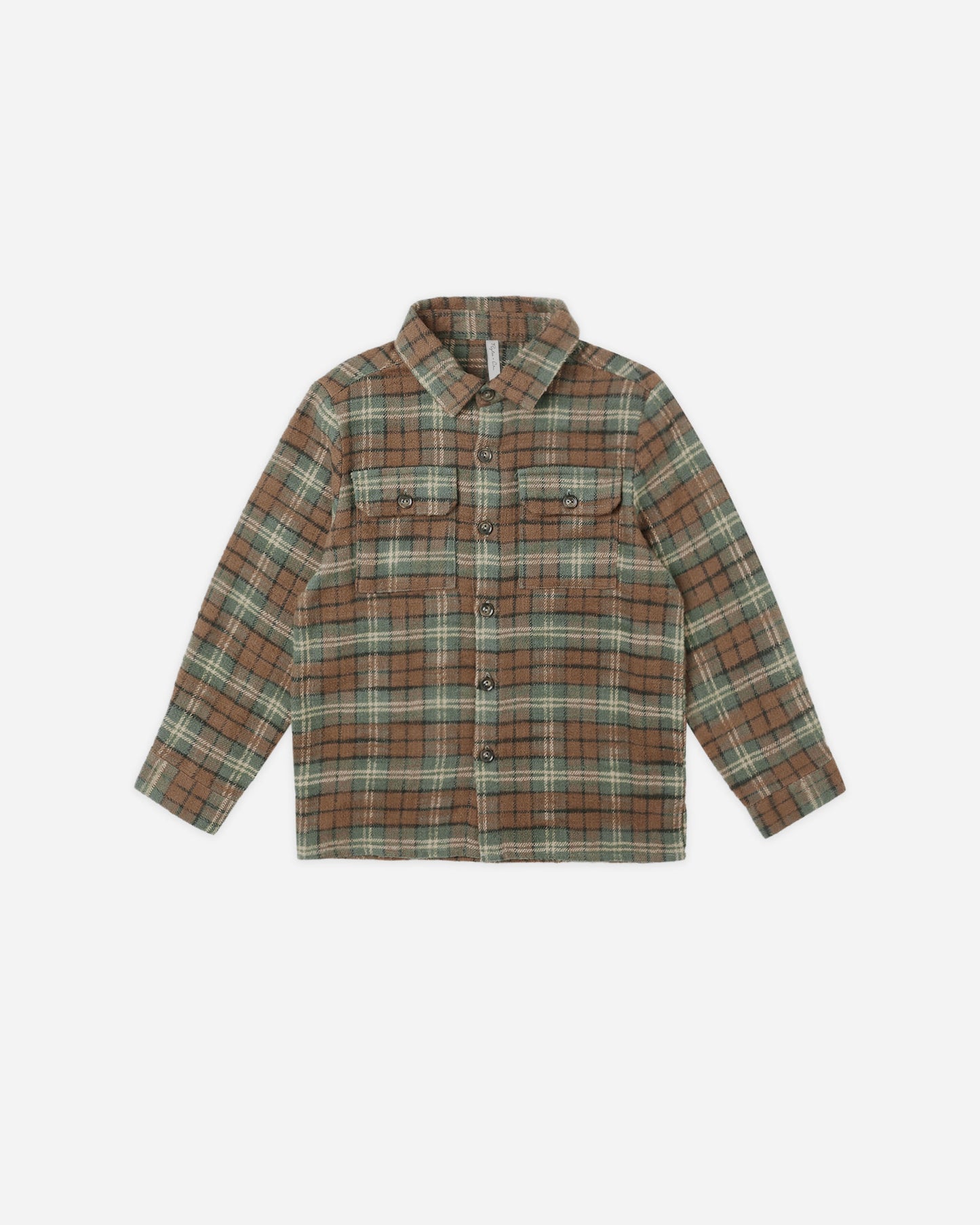 POCKETED FLANNEL SHIRT - HOLIDAY PLAID [Rylee + Cru](25AW Drop3)