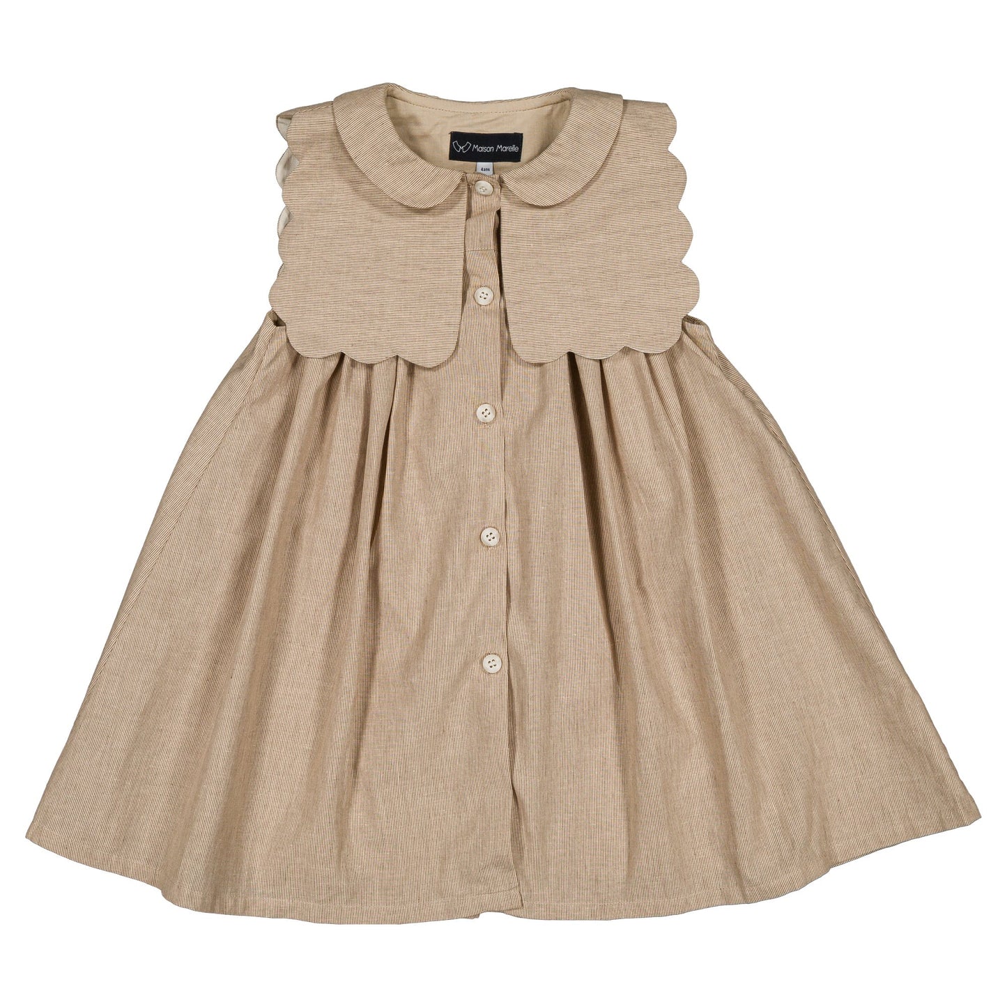 Dress ELYSEE - Beige [Maison Marelle](25SS DROP2)