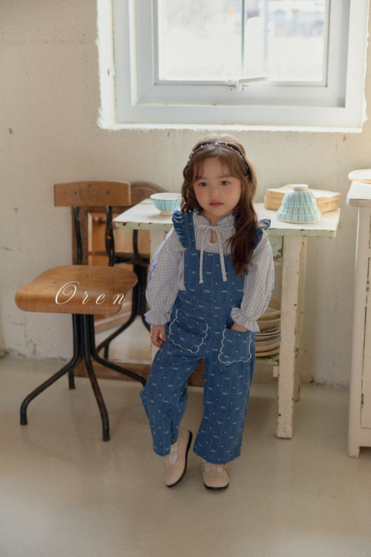 【予約商品】Bellflower Pocket Overalls [Oren] (26SS)【2026年3月中旬以降順次発送】