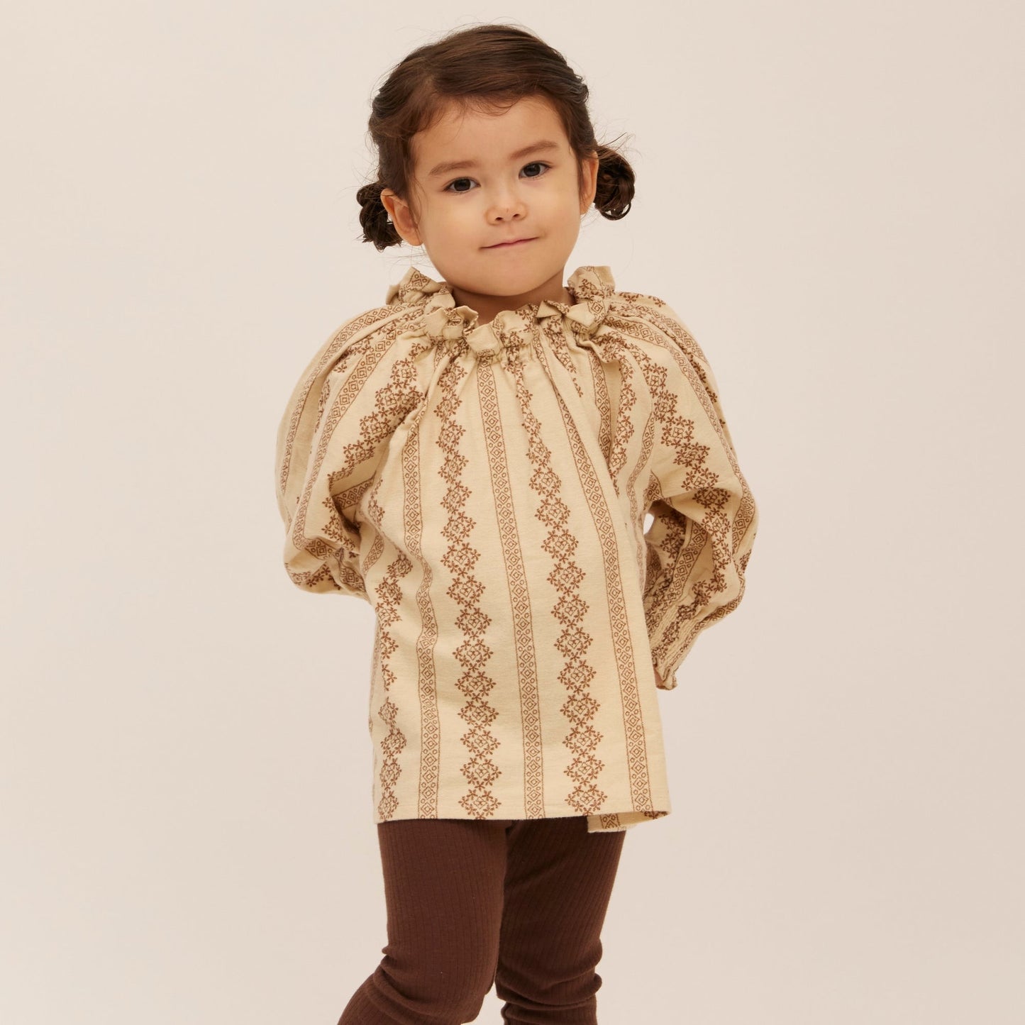 Blouse E5 - Beige