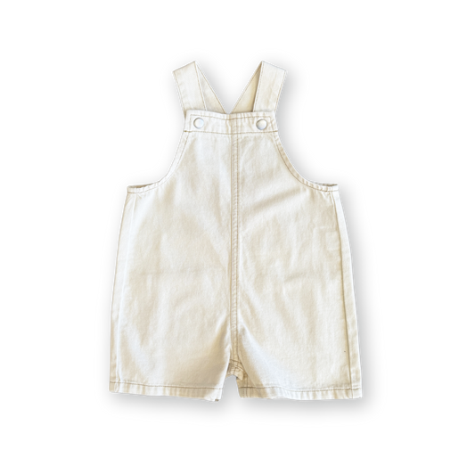 Everyday Twill Short Overalls - Milk [GROWN] (25SS)