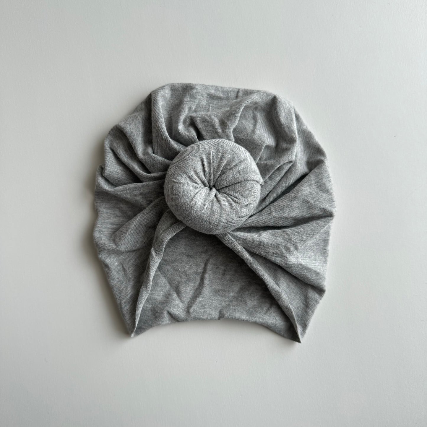donut turban / gray