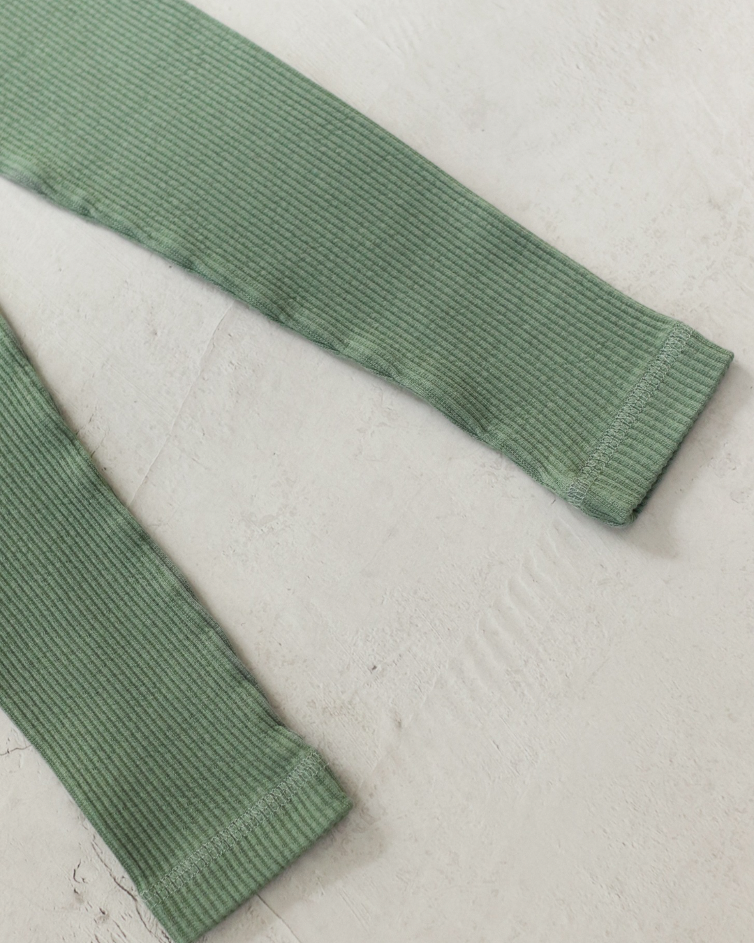 Ribbed pants - Green [EARTH THE ARCHIVE] (26AW)