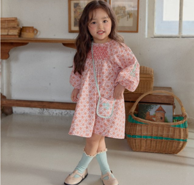 【予約商品】Daisy Smoke One Piece [Oren] (26SS)【2026年3月中旬以降順次発送】
